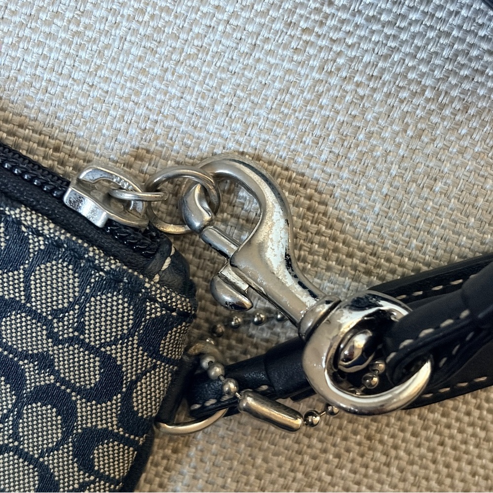 Coach Signature black and gray Y2K wallet and wristlet set - Picture 5 of 12